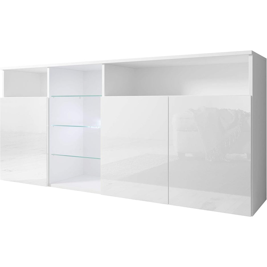 Meuble de rangement moderne pour salon, chambre ou bureau